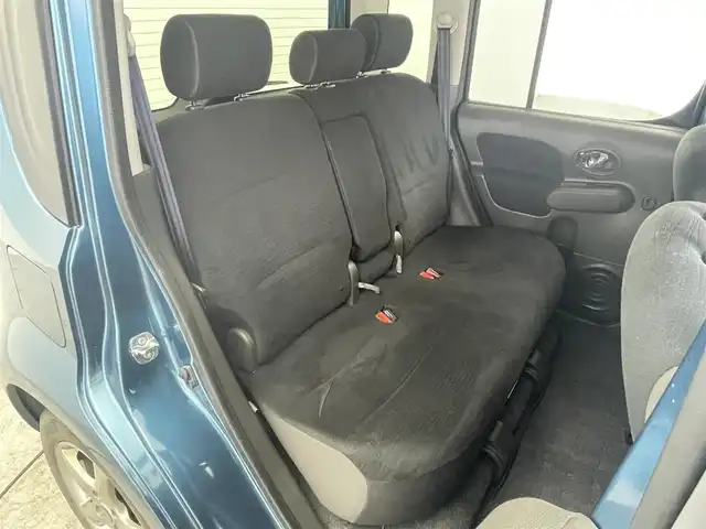 日産 キューブ 15X Vセレクション 群馬県 2016(平28)年 4.4万km スオミブルー 社外７インチナビ　バックカメラ　オートライト　ヘッドライトレベライザー　オートエアコン　社外１５インチアルミホイール　夏タイヤ積込　スマートキー　ＥＴＣ　横滑り防止装置　盗難防止装置　ＡＢＳ　禁煙車