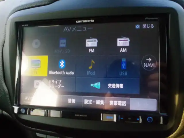 クライスラー・ジープ ジープ レネゲード トレイルホーク 岩手県 2016(平28)年 4.9万km 白 社外メモリナビ/フルセグTV/バックカメラ/ETC/レーンディパーチャー/ブラインドスポット/クルコン/360°ドラレコ/HIDライト/ルーフキャリア/ルーフラック/純正オーディオ移設（トランク下段）