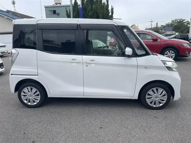 日産 デイズ ルークス X 和歌山県 2016(平28)年 8.9万km ホワイトパール (株)IDOMが運営する【じしゃロン和歌山店】の自社ローン専用車両になります。こちらは現金またはオートローンご利用時の価格です。自社ローンご希望の方は別途その旨お申付け下さい/純正7インチワイドメモリナビ　MM113D－W/バックカメラ、アラウンドビューモニター付き自動防眩インナーミラー/【GENTEX製　GNTX-057】/アイドリングストップ機能/両側スライドドア/後席ロールサンシェード/インリジェントエマージェンシーブレーキ/ビークルダイナミクス/ABS/ブレーキアシスト/ヒルスタートアシスト/イモビライザー/ドアバイザー/SRSエアバックダブル＋サイド
