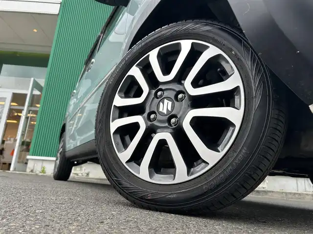 スズキ ハスラー Jスタイル Ⅲ 宮城県 2018(平30)年 9.2万km オフブルーメタリック/スチールシルバー2トーン 全方位モニター用カメラパッケージ/・全方位モニター/・USBソケット/＝＝＝/デュアルカメラブレーキサポート/誤発進抑制機能/車線逸脱警報機能/ふらつき警報機能/先行車発進お知らせ機能/ディーラーop 8インチナビ/・フルセグ・DVD・CD・SD・USB・Bluetooth/ビルトインETC/ナビ連動フロントドライブレコーダー/革巻きステアリング/ステアリングリモコン/ハーフレザー調シート/前席シートヒーター/社外HIDバルブ/フォグランプ/純正15インチアルミ/純正フロアマット/純正ドアバイザー/保証書/取扱説明書/スマートキー×2