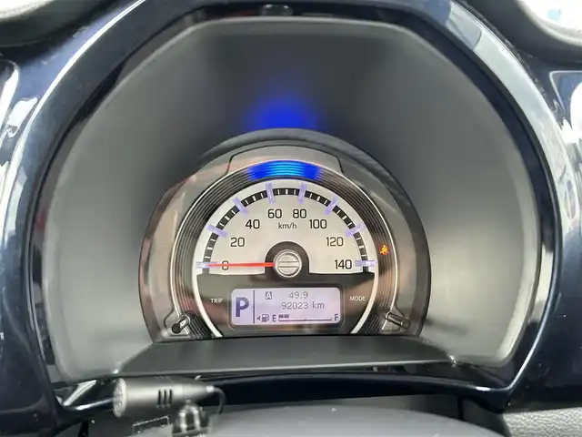 スズキ ハスラー Jスタイル Ⅲ 宮城県 2018(平30)年 9.2万km オフブルーメタリック/スチールシルバー2トーン 全方位モニター用カメラパッケージ/・全方位モニター/・USBソケット/＝＝＝/デュアルカメラブレーキサポート/誤発進抑制機能/車線逸脱警報機能/ふらつき警報機能/先行車発進お知らせ機能/ディーラーop 8インチナビ/・フルセグ・DVD・CD・SD・USB・Bluetooth/ビルトインETC/ナビ連動フロントドライブレコーダー/革巻きステアリング/ステアリングリモコン/ハーフレザー調シート/前席シートヒーター/社外HIDバルブ/フォグランプ/純正15インチアルミ/純正フロアマット/純正ドアバイザー/保証書/取扱説明書/スマートキー×2