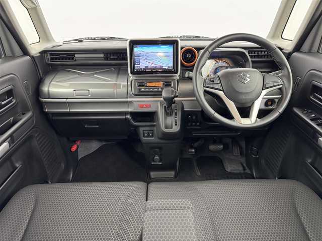 スズキ スペーシア ギア HYBRID XZ 福岡県 2020(令2)年 4.7万km フェニックスレッドパール/ガンメタリック2トーンルーフ 純正８型ナビ／フルセグＴＶ　/バックカメラ　/ビルトインＥＴＣ　/前方ドラレコ　/コーナーセンサー　/衝突被害軽減ブレーキ　/レーンキープ　/アイドリングストップ　/両側電動スライドドア　/シートヒーター　/ルーフレール