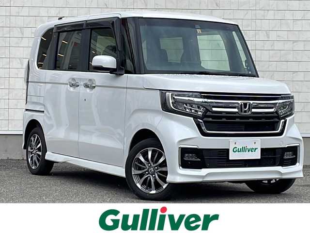 ホンダ Ｎ ＢＯＸ カスタム L 福島県 2023(令5)年 3.7万km プラチナホワイトパール 純正９インチナビ　バックＣ　ＢＴ　ＥＴＣ　追従クルコン　フルセグ　Ｐセンサ　片側パワスラ　電子Ｐ　前席シートヒーター　ＵＳＢ　ＬＥＤヘッドライト　フォグランプ　スマートキー　スペアキー　ドアバイザー