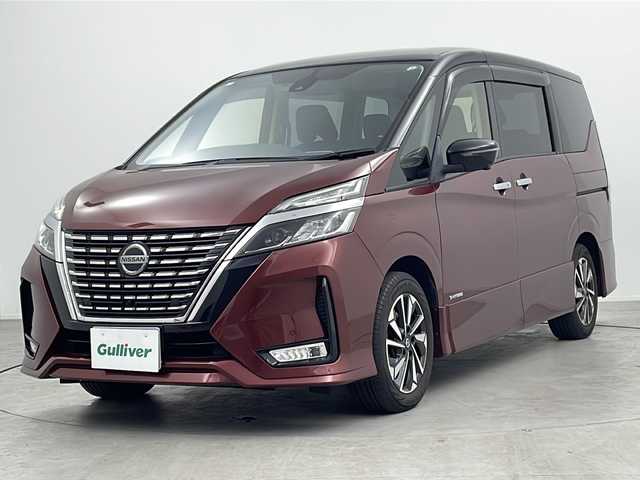 日産 セレナ ハイウェイスター 三重県 2020(令2)年 7.6万km マルーンレッド 2トーン 禁煙車/純正ナビ/ハンズフリースライドドア/アラウンドビューモニター/クルーズコントロール/両側パワースライドドア/革巻ステアリング/ウィンカーミラー/電動格納ミラー/純正16インチAW