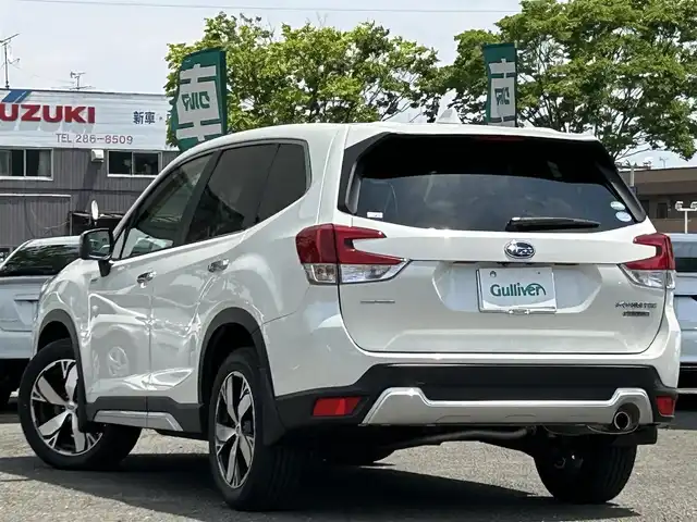 スバル フォレスター ハイブリッド アドバンス 宮城県 2019(令1)年 1.8万km クリスタルホワイトP ワンオーナー/純正ナビ/TV(フルセグ)/AM・FM/Bluetooth/CD・DVD/USB/WiFi/SD/ドラレコ前/パワーシートDN/ユーティリティフック/デジタルインナーミラー/パドルシフト/車外カメラF/S/B/X MODE/アイサイト/プリクラッシュブレーキ/AVH/車線維持/車線逸脱警報/後側方警戒支援システム/ステアリング連動ヘッドランプ/レーダークルーズコントロール/スリップ表示灯/横滑り防止