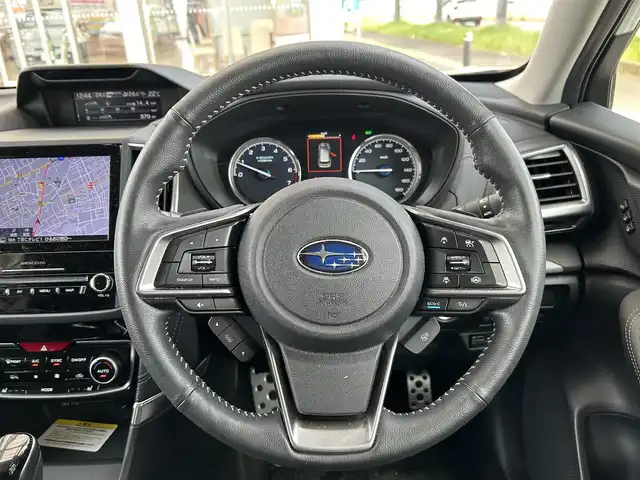 スバル フォレスター ハイブリッド アドバンス 宮城県 2019(令1)年 1.8万km クリスタルホワイトP ワンオーナー/純正ナビ/TV(フルセグ)/AM・FM/Bluetooth/CD・DVD/USB/WiFi/SD/ドラレコ前/パワーシートDN/ユーティリティフック/デジタルインナーミラー/パドルシフト/車外カメラF/S/B/X MODE/アイサイト/プリクラッシュブレーキ/AVH/車線維持/車線逸脱警報/後側方警戒支援システム/ステアリング連動ヘッドランプ/レーダークルーズコントロール/スリップ表示灯/横滑り防止