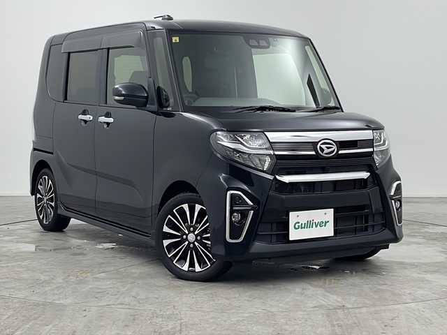 ダイハツ タント カスタム RS セレクション 大阪府 2020(令2)年 2.9万km パールブラック 禁煙車/純正10インチナビ/・フルセグ・CD・DVD・Bluetooth・USB・AppleCarPlay・AndroidAuto/バックカメラ/両側パワースライドドア/レーダークルーズコントロール/前席シートヒーター/シーケンシャルウィンカー/衝突軽減ブレーキ/レーンキープアシスト/横滑り防止装置/前後コーナーセンサー/アイドリングストップ/ビルトインETC/前方ドライブレコーダー/革巻きステアリング/サンシェード/純正フロアマット/純正18インチAW