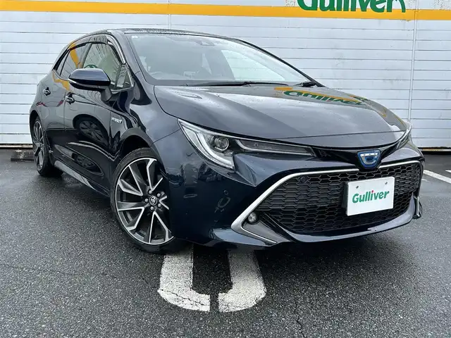 トヨタ カローラ スポーツ ハイブリッドG Z 埼玉県 2019(令1)年 7.3万km スパークリングブラックパールクリスタルシャイン 登録時走行距離72956km/ワンオーナー/フルセグテレビ/バックカメラ/クルーズコントロール/ドアバイザー/プッシュスタート/ETC/ABS/オートライト/ベンチシート/ドライブレコーダー/Bluetooth接続/AACエアコン/PS/PW/純正アルミホイール/メモリナビ