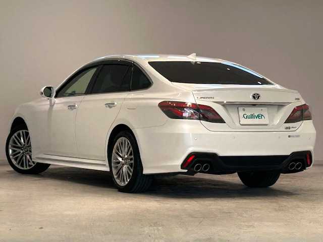 トヨタ クラウン ハイブリッド RS Four 宮城県 2021(令3)年 4.4万km プレシャスホワイトパール トヨタセーフティセンス/・プリクラッシュセーフティ/・レーントレーシングアシスト/・レーンデバーチャーアラート/・ロードサインアシスト/・ドライバー異常時対応システム/・プロアクティブドライビングアシスト/・パーキングサポートブレーキ/・リアクロストラフィックアラート/純正SDナビ/バックカメラ/全方位カメラ/コーナーセンサー/アダプティブクルーズコントロール/ブラインドスポットモニター/LEDヘッドライト/オートライト/パワーシート/シートヒーター/純正アルミホイール/純正フロアマット/プッシュスタート/ETC2.0/フルセグテレビ