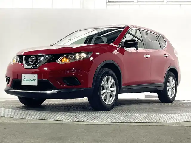 日産 エクストレイル 20X 大阪府 2014(平26)年 4.6万km バーニングレッド 社外ナビ(フルセグ/DVD再生/Bluetooth) Bカメラ ETC 革シート シートヒーター オートライト スマートキー Pスタート オートエアコン アイドリングストップ 横滑り防止 ABS