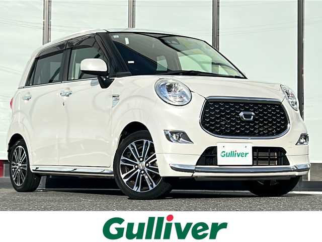 ダイハツ キャスト スタイル GターボプライムコレSAⅢ 山形県 2017(平29)年 9.3万km パールホワイトⅢ 4WD/衝突被害軽減システム/レーンキープアシスト/横滑り防止装置/後方コーナーセンサー/純正ナビ/（Bluetooth/CD/DVD/フルセグ)/バックカメラ/前方ドライブレコーダー/ハーフレザーシート/前席シートヒーター/LEDオートライト/オートマチックハイビーム/フォグランプ/ステアリングスイッチ/ETC/純正アルミホイール/純正フロアマット/電動格納ミラー/スマートキー/ドアバイザー