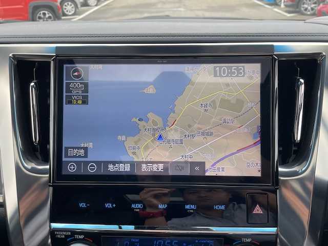 トヨタ アルファード S Cパッケージ 長崎県 2019(令1)年 3.1万km ブラック 純正メモリーナビ/CD/DVD/BT/フルセグTV/バックカメラ/Wサンルーフ/純正フリップダウンモニター/本革シート/前席パワーシート/D席メモリーシート/前席シートヒーター/前席エアーシート/ナビ連動ドライブレコダー/ステアリングヒーター/トヨタセーフティセンス/ブラインドスポットモニター/レーダークルーズコントロール/デジタルインナーミラー/LEDヘッドライト/オートマチックハイビーム/ビルトインETC