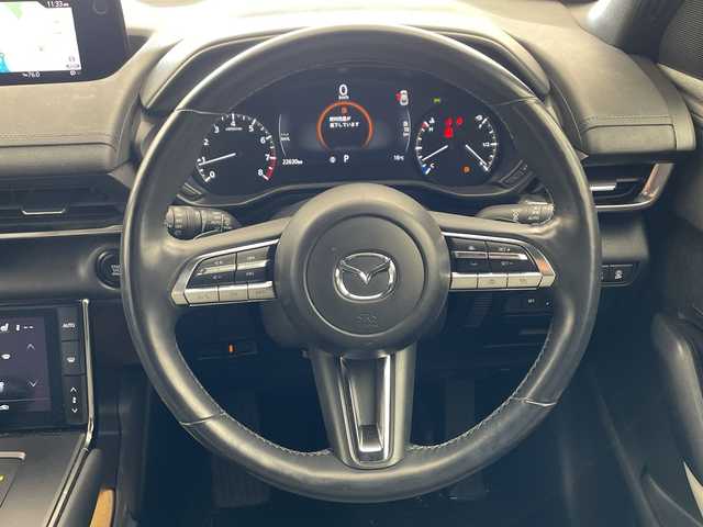 マツダ ＭＸ－３０ 兵庫県 2021(令3)年 2.3万km セラミックM ・純正ナビ/Bluetooth/TV/USB/HDMI/・全方位カメラ/・BOSEサウンド/・スマートブレーキサポート/・スマートブレーキサポート（後進時）/・レーンキープアシストシステム/・車線逸脱警報システム/・前側方接近車両検知/・後側方接近車両検知/・ブラインドスポットモニター/・緊急時車線維持支援/・ドライバーモニタリング/・コーナーセンサー/・ヘッドアップディスプレイ/・ステアリングスイッチ/・パドルシフト/・ステアリングヒーター/・前席シートヒーター/・運転席パワーシート/・社外前後ドライブレコーダー/・LEDヘッドライト/・スマートキー/・純正アルミホイールタイヤ