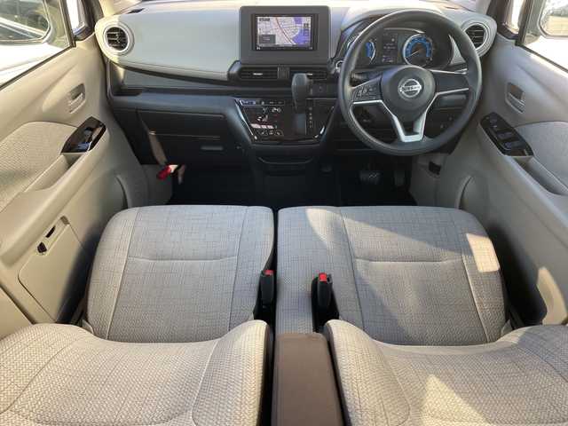 日産 デイズ X 青森県 2022(令4)年 3万km ブラック 4WD/寒冷地仕様/社外メモリナビ/CD・Bluetooth・SD/バックカメラ/前席シートヒーター/エマージェンシーブレーキ/車線逸脱警報/ハイビームアシスト/フロント・バックソナー/サイド・カーテンエアバッグ/前方ドライブレコーダー/ETC/インテリキー/プッシュスタート/オートライト/純正14インチアルミ