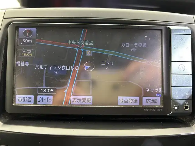 トヨタ ヴォクシー ZS 煌 愛媛県 2009(平21)年 11.4万km ダークバイオレットマイカメタリック ・ナビ（ワンセグＴＶ・ＢＴ・ＣＤ・ＤＶＤ・ＨＤＤ）/・バックカメラ　/・ＥＴＣ　/・前後ドラレコ　/・両側電動ドア　/・プッシュスタート　/・スマートキー　/・スペアキー