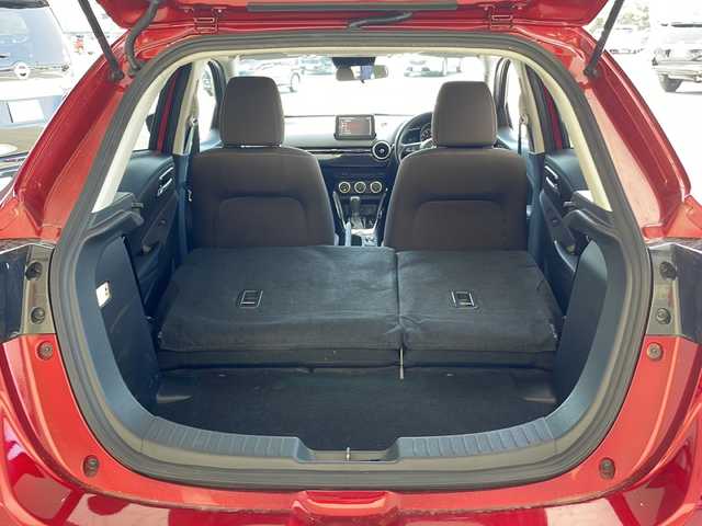 マツダ マツダ２ 15S プロアクティブ 愛知県 2019(令1)年 5.8万km ソウルレッドクリスタルM 衝突被害軽減ブレーキ/純正7インチSD（地図SDカード無し）/シートヒーター/Bluetooth/ヘッドアップディスプレイ/コーナーセンサー/社外アルミホイール/ブラインドスポットモニター/LEDヘッドライト/オートマチックハイビーム/ETC/ステアリングスイッチ/スマートキー/プッシュスタート