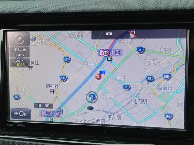 トヨタ アクア G G’s 福井県 2016(平28)年 4.8万km ライムホワイトパールクリスタルシャイン 純正17インチAW/前後ドライブレコーダー/クルーズコントロール/LEDヘッドライト/Fフォグ/バックカメラ/純正7インチメモリナビ（CD/DVD/BT/USB）/フルセグテレビ/衝突被害軽減システム/レーンキープアシスト/横滑り防止装置/ダブルエアバッグ/アイドリングストップ/純正フロアマット/スマートキー