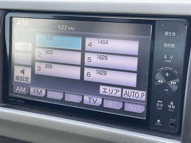 トヨタ パッソ プラスハナ アプリコット 滋賀県 2012(平24)年 13万km パールホワイト1 純正ナビ/(Bluetooth/フルセグ/CD/DVD/AUX)/フォグ/スマートキー/ドアバイザー/AAC