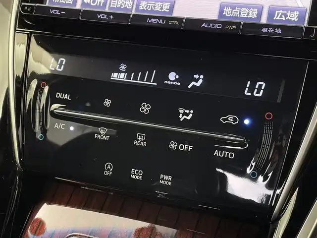 トヨタ ハリアー プレミアム 新潟県 2015(平27)年 7.7万km ホワイトパールクリスタルシャイン 禁煙車/純正メモリナビ/（BT/FM/AM/フルセグTV)/バックカメラ/ステアリングスイッチ/ドライブレコーダー/ハーフレザーシート/パワーシート/テレビキャンセラー/電格ミラー/ウィンカーミラー/自動防眩式インナーミラー/ドアバイザー/ETC/取扱説明書