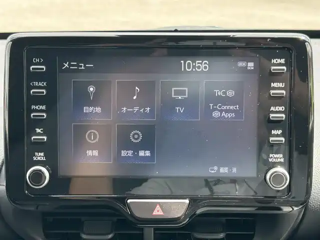 トヨタ ヤリスクロス ハイブリッド G 鹿児島県 2020(令2)年 1万km ブラックマイカ/ブラスゴールドメタリック 2トーン ハイブリッド車/純正ナビ/　　BT/フルセグ/アラウンドビューモニター/レーダークルーズコントロール/LEDヘッドライト/純正16インチアルミホイール/スマートキー/純正ビルトインETC/USBポート/オートマチックハイビーム