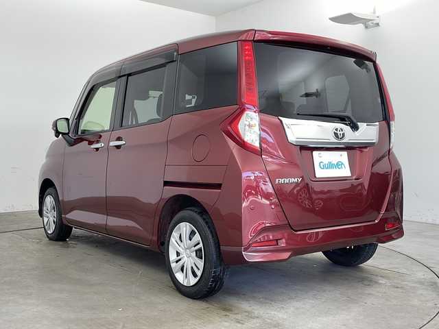 トヨタ ルーミー G コージーエディション 兵庫県 2019(平31)年 5.5万km ファイアークォーツレッドM ・純正ナビ（フルセグ・CD・BT・SD）/・両側パワースライドドア/・バックカメラ/・純正ドライブレコーダー/・ビルトインETC/・スマートアシストIII/・クルーズコントロール/・衝突軽減ブレーキ/・横滑り防止装置/・コーナーセンサー/・オートマチックハイビーム/・誤発進抑制機能/・車線逸脱警報/・先行車発進告知/・LEDオートライト/・撥水機能付き専用シート表皮/・ステアリングリモコン/・純正ホイールキャップ/・純正フロアマット/・スマートキー/・プッシュスタート/・電動格納ミラー