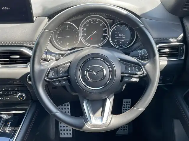 マツダ ＣＸ－８ XD ブラックトーンエディション 大阪府 2022(令4)年 3.4万km スノーフレイクホワイトパールマイカ ディーゼル/ターボ/純正メモリーナビ/Bluetooth/TV/USB/全方位モニター/ワイヤレス充電/パワーバックドア/パワーシート/シートヒーター/ステアリングヒーター/クルーズコントロール/ETC/LED/コーナーセンサー/純正フロアマット/純正19インチAW/アイドリングストップ