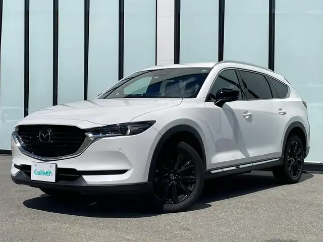 マツダ ＣＸ－８ XD ブラックトーンエディション 大阪府 2022(令4)年 3.4万km スノーフレイクホワイトパールマイカ ディーゼル/ターボ/純正メモリーナビ/Bluetooth/TV/USB/全方位モニター/ワイヤレス充電/パワーバックドア/パワーシート/シートヒーター/ステアリングヒーター/クルーズコントロール/ETC/LED/コーナーセンサー/純正フロアマット/純正19インチAW/アイドリングストップ