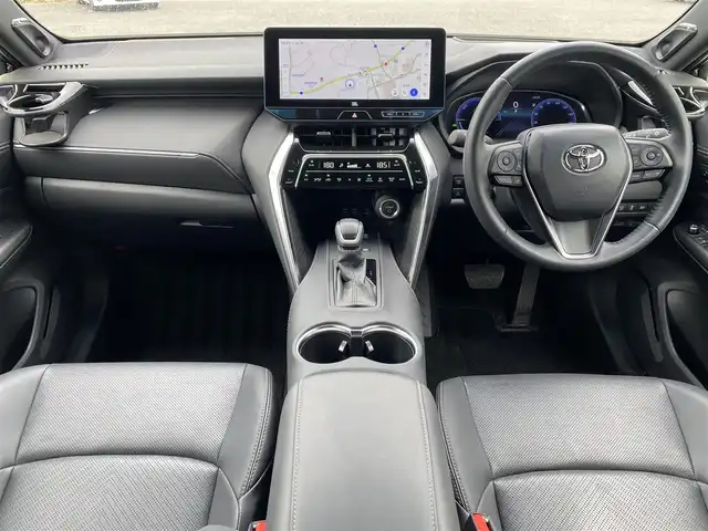 トヨタ ハリアー ハイブリッド Z レザーパッケージ 福岡県 2025(令7)年 1万km プレシャスブラックパール トヨタセーフティセンス/JBL/アダプティブクルーズコントロール/ブラインドスポットモニター/レーンキープアシスト/純正ナビ/Bluetooth/フルセグTV/ミラーキャスト/バックカメラ/フロントカメラ/黒革/シートヒーター/エアシート/LEDヘッドライト/オートハイビーム