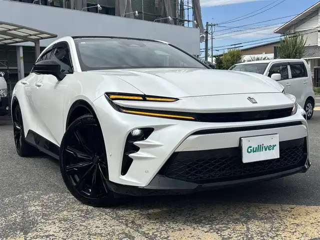 トヨタ クラウン スポーツ Z 京都府 2023(令5)年 4.3万km プレシャスホワイトパール  ワンオーナー/ トヨタチームメイト/ セーフティセンス/ デジタルインナーミラー/ パノラマルーフ/ 12.3インチディスプレイオーディオナビ/ フルセグTV パノラミックビューモニター/ アップルカープレイ/アンドロイドオート/ BTオーディオ/ ETC2.0/ 置くだけ充電/ パワーリアゲート/ BSM/ レザーシート/ シートヒーター/ ベンチレーションシート/ 純正21インチアルミ/ スマートキー/スペアあり/ 保証書　取説あり