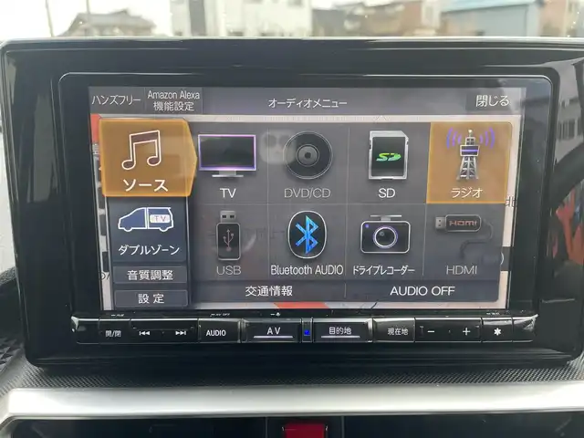 ダイハツ ロッキー プレミアム G HEV 富山県 2022(令4)年 7.5万km ブラックマイカメタリック ＡＬＰＩＮＥ製ナビ／/フルセグＴＶ／/Ｂｌｕｅｔｏｏｔｈ／/ＤＶＤ再生／/パノラミックビューモニター／/シートヒーター／/レーダークルーズコントロール／/レーンキープアシスト／/コーナーセンサー／/SーPDL//ＬＥＤオートライト／