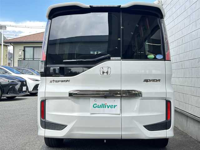 ホンダ ステップワゴン スパーダ クルスピセンシング 埼玉県 2016(平28)年 5.6万km パール ワンオーナー/ホンダセンシング/衝突軽減ブレーキ/追従クルーズコントロール/レーンキープ/純正ナビゲーション/CD/DVD/BT/DTV/バックカメラ/ハーフレザーシート/シートヒーター/ウインカードアミラー/７人乗りキャプテンシート/LEDヘッドライト/アイドリングストップ/スマートキー/スペアキー/ドライブレコーダー/ETC/新車保証書
