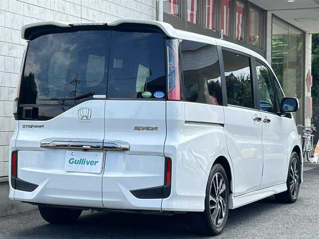 ホンダ ステップワゴン スパーダ クルスピセンシング 埼玉県 2016(平28)年 5.6万km パール ワンオーナー/ホンダセンシング/衝突軽減ブレーキ/追従クルーズコントロール/レーンキープ/純正ナビゲーション/CD/DVD/BT/DTV/バックカメラ/ハーフレザーシート/シートヒーター/ウインカードアミラー/７人乗りキャプテンシート/LEDヘッドライト/アイドリングストップ/スマートキー/スペアキー/ドライブレコーダー/ETC/新車保証書