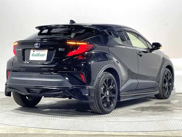 トヨタ Ｃ－ＨＲ G モード ネロ セーフティプラス 大阪府 2020(令2)年 4.9万km ブラックマイカ TRDエアロ 純正ナビ フルセグTV 360カメラ ETC2.0 ハーフレザー シートヒーター 衝突軽減 レーダークルコン クリアランスソナー BSM トヨタセーフティセンス スマートキー