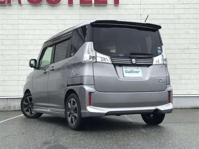 スズキ ソリオ バンディット HV MV 富山県 2020(令2)年 8.3万km プレミアムシルバーメタリック 4WD/スタッドレス積込み/純正ナビ/フルセグTV/Bluetooth/全周囲カメラ/ドライブレコーダー/衝突被害軽減ブレーキ/コーナーセンサー/レーンキープアシスト/プッシュスタート/スマートキー/シートヒーター/革巻きステアリング/ステアリングスイッチ/LEDヘッドライト/オートライト/ETC