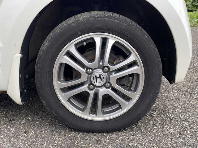 ホンダ Ｎ ＢＯＸ G Lパッケージ 新潟県 2013(平25)年 9.6万km プレミアムホワイトパール 4WD/CD/AUX/片側パワースライドドア/ベンチシート/ステアリングスイッチ/スマートキー/プッシュスタート/純正14インチアルミホイール