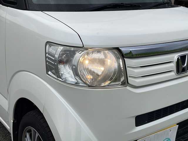 ホンダ Ｎ ＢＯＸ G Lパッケージ 新潟県 2013(平25)年 9.6万km プレミアムホワイトパール 4WD/CD/AUX/片側パワースライドドア/ベンチシート/ステアリングスイッチ/スマートキー/プッシュスタート/純正14インチアルミホイール