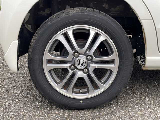 ホンダ Ｎ ＢＯＸ G Lパッケージ 新潟県 2013(平25)年 9.6万km プレミアムホワイトパール 4WD/CD/AUX/片側パワースライドドア/ベンチシート/ステアリングスイッチ/スマートキー/プッシュスタート/純正14インチアルミホイール