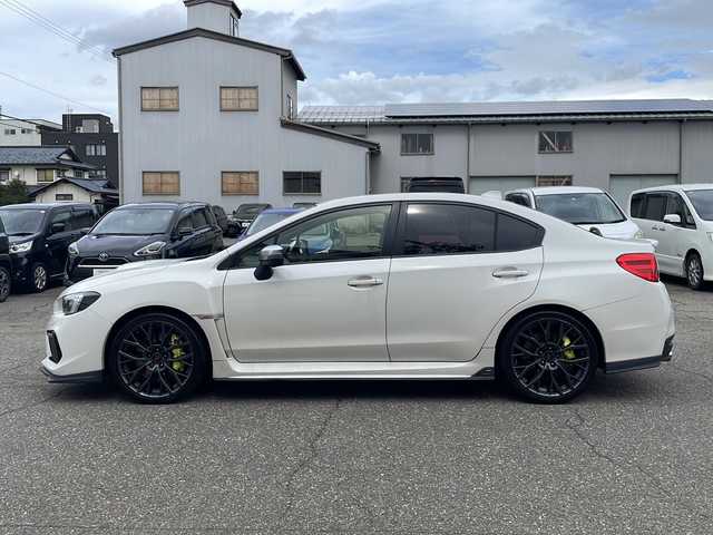 スバル ＷＲＸ ＳＴＩ STI タイプS 福井県 2018(平30)年 8万km クリスタルホワイトP ワンオーナー /アドバンスドセーフティパッケージ/6MT/ターボ/4WD/SI-DRIVE/純正8インチメモリナビゲーション/（CD/DVD/BT）/フルセグテレビ /バックカメラ/サイドカメラ/ブラインドスポットモニター/USBポート/純正19インチアルミホイール/ハーフレザーシート/LEDヘッドライト/D席パワーシート /前席シートヒーター /ETC/ステアリングリモコン/オートライト/プッシュスタート/スマートキー/保証書/取扱説明書