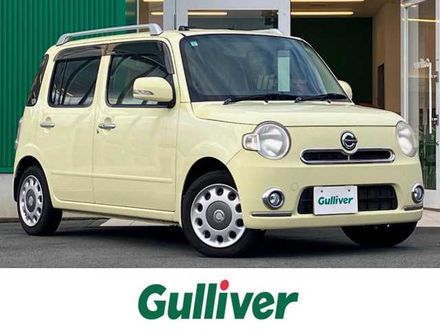 ダイハツ ミラ ココア プラスX 静岡県 2013(平25)年 8.4万km コットンアイボリー ＳＤナビ/バックカメラ/盗難防止装置/ルーフレール/パワーステアリング/パワーウィンドウ/アイドリングストップ/オートエアコン/リモコンキー/スペアキー１本/純正フロアマット/Ｗエアバッグ/ＡＢＳ