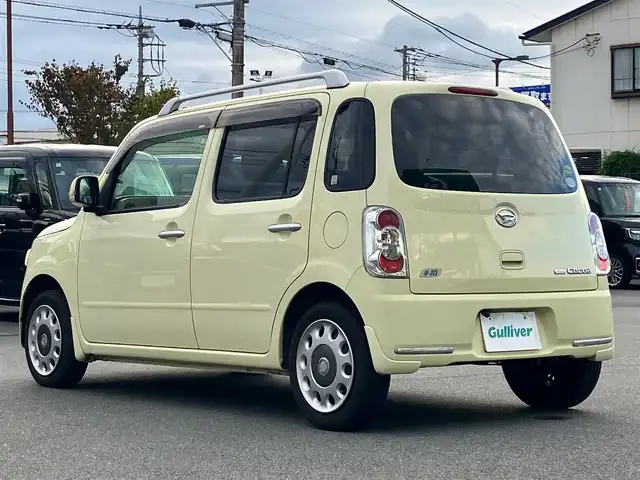 ダイハツ ミラ ココア プラスX 静岡県 2013(平25)年 8.4万km コットンアイボリー ＳＤナビ/バックカメラ/盗難防止装置/ルーフレール/パワーステアリング/パワーウィンドウ/アイドリングストップ/オートエアコン/リモコンキー/スペアキー１本/純正フロアマット/Ｗエアバッグ/ＡＢＳ