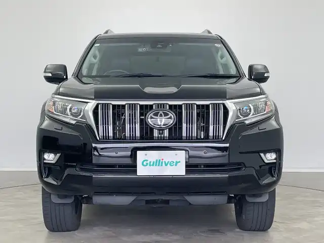 トヨタ ランドクルーザー プラド TX Lパッケージ 新潟県 2020(令2)年 7.2万km ブラック 純正メモリナビ（Bluetooth・USB・AM・FM）/サンルーフ　/ルーフレール　/アラウンドビューモニター　/レザーシート　/純正ビルトインETC2.0　/ワンオーナー/衝突被害軽減システム/前席パワーシート/前席シートヒーター/前席エアシート　/リアエアロパーツ　/追従クルーズコントロール/前後コーナーセンサー/レーンキープアシスト/パーキングアシスト/前後ドライブレコーダー/LEDオートライト　/オートマチックハイビーム/ヘッドライトウォッシャー/ブラインドスポットモニター/MTモード付AT/ステアリングスイッチ/スマートキー/純正フロアマット/純正１９インチアルミホイール