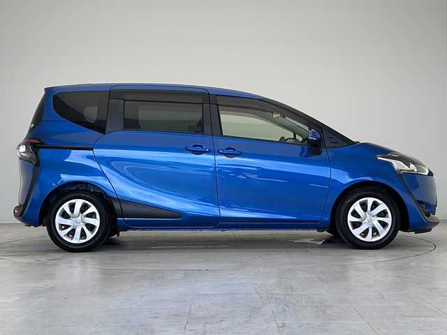 トヨタ シエンタ G 愛知県 2017(平29)年 4.6万km コバルトブルーメタリック SDナビ/両側パワースライドドア/ワンセグ/Bluetooth/LEDヘッドライト/オートライト/ドライブレコーダー/ETC/ステアリングスイッチ/スマートキー/プッシュスタート