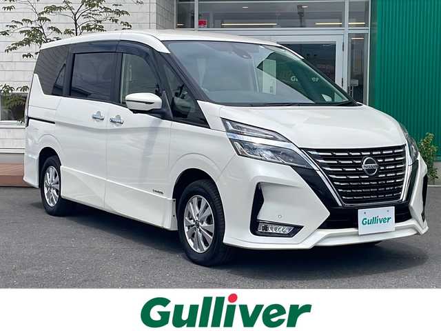 日産 セレナ ハイウェイスター V 青森県 2020(令2)年 5.5万km ブリリアントホワイトパール 4WD/セーフティパックA/純正SDナビ・フルセグTV/CD・DVD・Bluetooth・SD/純正フリップダウンモニター/アラウンドビューモニター/両側パワースライドドア/エマージェンシーブレーキ/クルーズコントロール/レーンキープアシスト/サイド・カーテンエアバッグ/ナビ連動純正ドライブレコーダー/ビルトインETC/2.3列目USB電源ソケット/LEDヘッドライト/LEDフォグランプ/純正15インチアルミ
