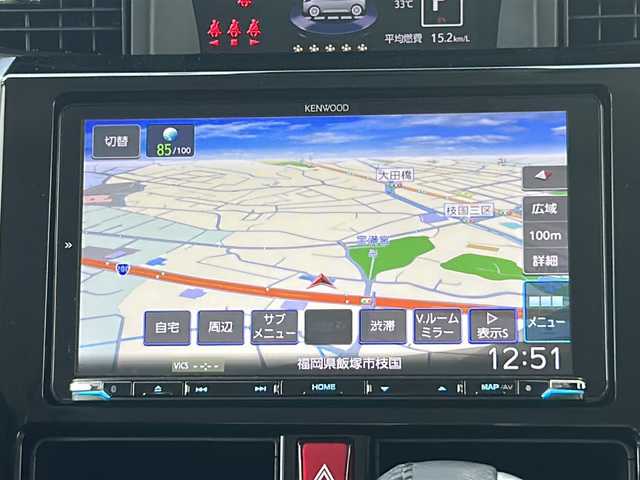 トヨタ ルーミー カスタムG 福岡県 2020(令2)年 3.3万km レーザーブルークリスタルシャイン ・ワンオーナー/・9インチナビ（BLUETOOTH/フルセグ/BC/CD/DVD）/・両側パワースライドドア/・ドライブレコーダー/・クルーズコントロール/・横滑り防止装置/・衝突軽減システム/・クリアランスソナー/・DN席シートヒーター/・ウォークスルー/・純正14インチAW/・LEDヘッドライト/・オートライト/・オートマチックハイビーム/・ETC/・純正フロアマット/・ドアバイザー/・スペアキー/・保証書/・取扱説明書