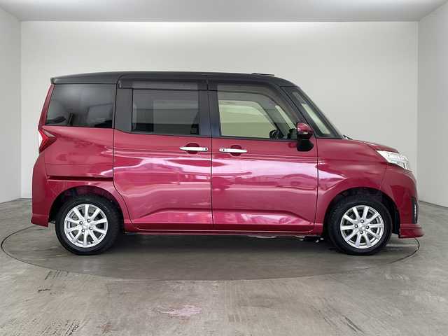 トヨタ ルーミー カスタムG S 兵庫県 2018(平30)年 7.6万km ブラックマイカ/マゼンダベリーメタリック ・純正ナビ/Bluetooth/CD/SD//・バックカメラ/・クルーズコントロール/・スマートアシスト/・アイドリングストップ/・前席シートヒーター/・LEDオートライト/・LEDフォグランプ/・純正アルミホイールタイヤ預かり込/・両側パワースライドドア/・ツートンルーフ/・純正ドライブレコーダー