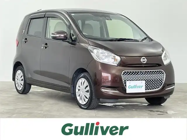 日産 デイズ X ボレロ 千葉県 2017(平29)年 8.5万km モカブラウンP エマージェンシーブレーキ/純正ナビ/アラウンドビューモニター/フルセグ/Ｂｌｕｅｔｏｏｔｈ/ＤＶＤ再生/ＥＴＣ/ドラレコ/ボレロ専用ツートンカラー合成皮革シート/純正フロアマット/ステアリングスイッチ/スマートキー