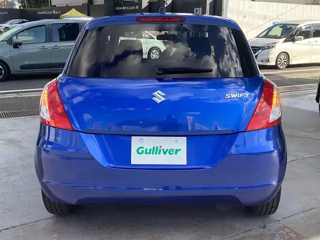 スズキ スイフト XS 京都府 2011(平23)年 7.8万km ブーストブルーパールメタリック 社外HDDナビ(AVIC-HRZ990)/　CD DVD MSV BT フルセグTV/ビルトインETC/HIDヘッドライト/オートライト/フロントフォグ/スマートキー×2/クルーズコントロール/レザーステアリング/運転席アームレスト/パドルシフト/新車保証書/取扱説明書