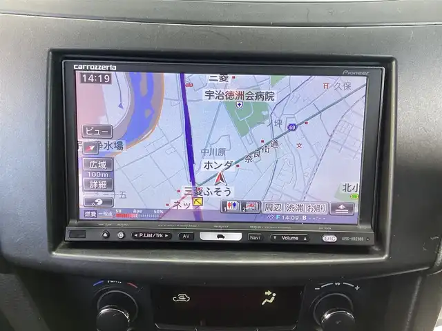 スズキ スイフト XS 京都府 2011(平23)年 7.8万km ブーストブルーパールメタリック 社外HDDナビ(AVIC-HRZ990)/　CD DVD MSV BT フルセグTV/ビルトインETC/HIDヘッドライト/オートライト/フロントフォグ/スマートキー×2/クルーズコントロール/レザーステアリング/運転席アームレスト/パドルシフト/新車保証書/取扱説明書