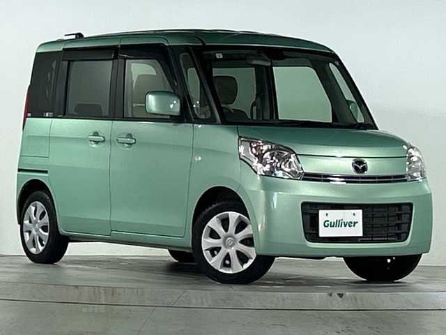 マツダ フレアワゴン XG 広島県 2015(平27)年 1.7万km フォレストアクアM 禁煙/社外オーディオ（クラリオンCZ109）/電動格納ミラー/スマートキー/プッシュスタート/スペアキー/アイドリングストップ/ヘッドライトレベライザー/純正フロアマット/純正ドアバイザー/Wエアバック