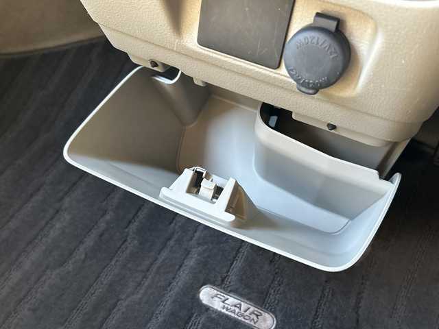 マツダ フレアワゴン XG 広島県 2015(平27)年 1.7万km フォレストアクアM 禁煙/社外オーディオ（クラリオンCZ109）/電動格納ミラー/スマートキー/プッシュスタート/スペアキー/アイドリングストップ/ヘッドライトレベライザー/純正フロアマット/純正ドアバイザー/Wエアバック